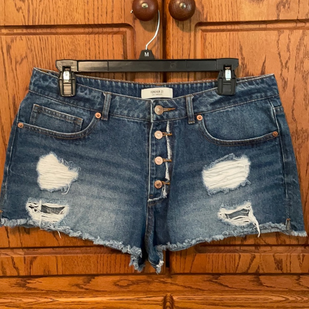 Forever 21 Los Angeles Jean Shorts size 30